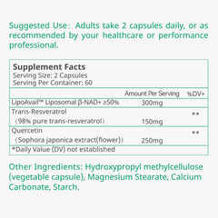Liposomal NAD+ (60 servings)